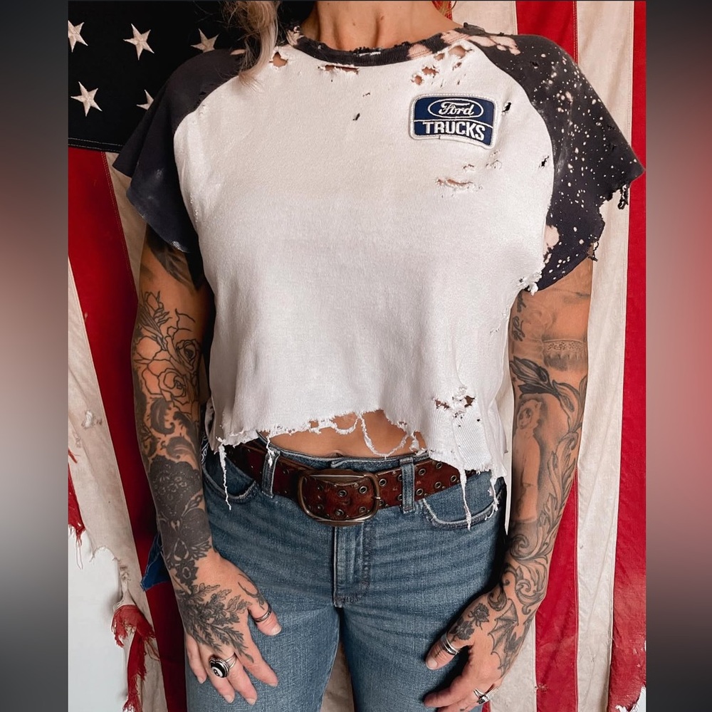 Ford Trucks ribbed baby tee